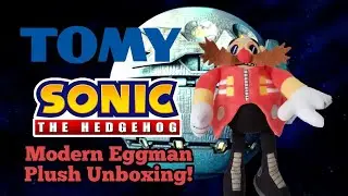 Tomy 8 Inch Modern Eggman Plush Unboxing!