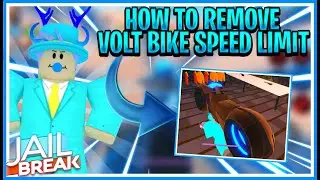 HOW TO REMOVE THE SPEED LIMIT ON THE VOLT BIKE IN JAILBREAK WORKS ON MOBILE AND PC (INSANE) (ROBLOX)