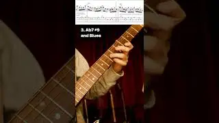 Diminished Scale Fusion Lick by Scott Henderson