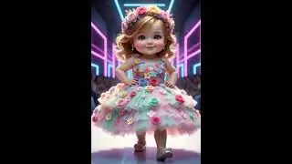 Little Runway Princesses &ndash; Pastel Flower Power Collection #cutewalk #cute #babygirlclothes#DreamAura