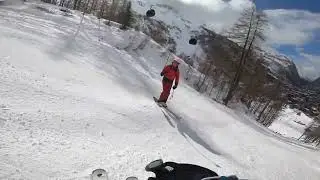 skiing April 2024 Val d'isere, Rhone Alpes