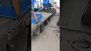 FAST Semi-Truck Tire Change ⏩ #Shorts