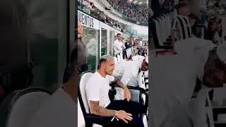 #LeandroParedes & #PaulPogba ⚪️⚫️ #AllianzStadium! #JuventusSpezia gol di #Vlahovic!🤍🖤#Paredes #Juve