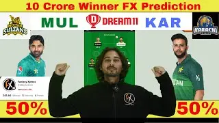 MUL vs KAR Dream11 Prediction, Multan Sultans vs Karachi Kings PSL 2023, KAR vs MUL Dream11 PSL
