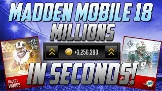 MAKING MILLIONS IN SECONDS!-SELLING MY BENCH!-Madden Mobile 18