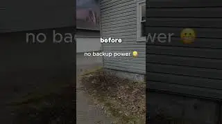 Before & After: Generator Install