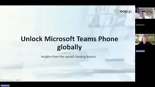 Unlock MS Teams phone globally; Insights from world's leading brands | ODSP1453