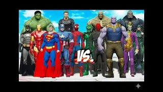 THOR vs COPS | SPIDER vs COPS | HULK vs COPS | Epic Battle | GTA V Live [DAY 12] heavy fight