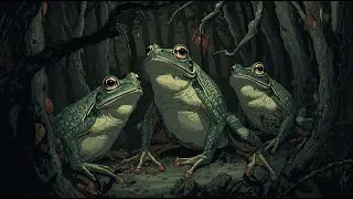 Frog Forest Party - Ambient TV Art