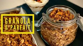 Granola Jar Recipe - BEST Granola Parfait | How to make Granola Jar and Parfait at Home