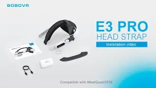 BOBOVR E3 Pro Elite strap Installation Video