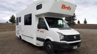 Britz 6 Berth Volkswagen Motorhome Campervan Walkaround | Britz New Zealand