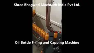 Hair Oil Bottle Filling and Flip off Screw Capping Machine