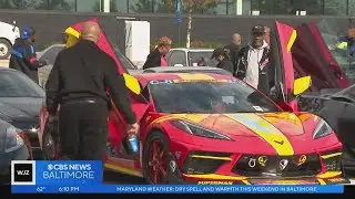 Baltimore County Corvette Club raises funds for Bea Gaddy Family Centers ahead of Thanksgiving