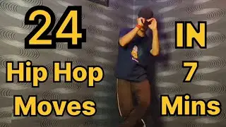 24 Hip Hop Steps Vocabulary in 7 minutes | DFS STUDIO
