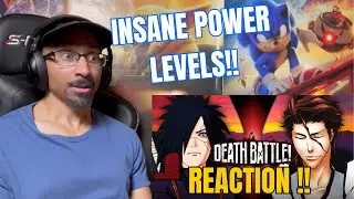 Madara VS Aizen Naruto VS Bleach | DEATH BATTLE! REACTION