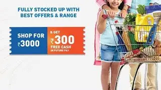 Big Bazaar Offers Today 300 Cashback offer Future Pay 2021 #Shorts