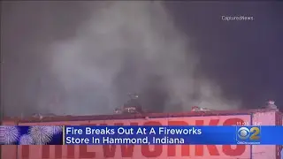 Blaze Breaks Out At Fireworks Store