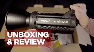 Unboxing y Review del ca&ntilde;on LED Nicefoto HC-1000SAii