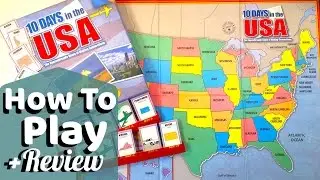 How I Teach the 50 States | How to Play 10 Days in the USA | Geography Game