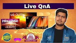 Best Smart Tv's to in Amazon & Flipkart Diwali sale 2021 | Live QNA -Tech Start