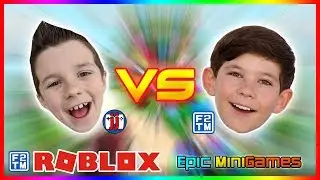 GamerBoyJJM & Fraser2TheMax in Roblox Epic Minigames!!!