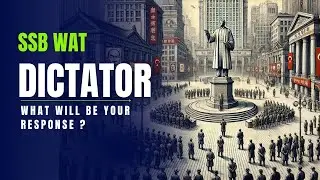 WAT Practice Word - Dictator | Word Association Test | Crack SSB Psychology Test | SSB Interview