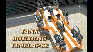 Tank building Timelapse! -Robocraft-