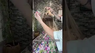 Invisible tape in wefts, visible length. See how naturally they sit on your hair.💥