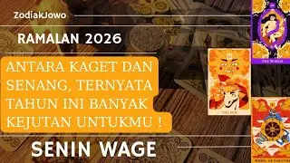 RAMALAN 2026 PASARAN JAWA SENIN WAGE❗#tarot#tarotreading#tarotcards#ramalantarot#2026 