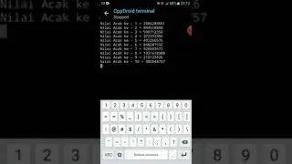 BELAJAR CPPDROID BG. 18 : Mengenal Perintah Random pada CPP Versi Android