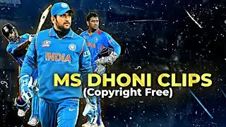 MS Dhoni clips for editing &bull; Ms Dhoni Scenepack 🔥