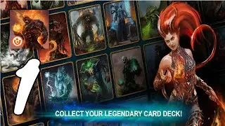 Blood of Titans: Quest & Battle Fantasy ccg Gameplay Walkthrough #1 (Android, IOS)