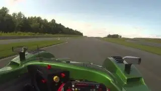 Caterham SP300R Test at Monticello Motor Club