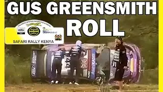 WRC Safari Rally Kenya 2022 | Gus Greensmith Rollover