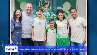 Uniformes para alunos de escolas municipais de Sooretama