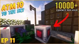 EASY&nbsp;1000+ Essence&nbsp;with&nbsp;Mystical Agriculture&nbsp;MOD in ATM10 To the Sky!