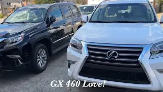 Сравнение систем помощи при парковке у GX 460 2015 и 2019 годов. Счастливого Рождества!