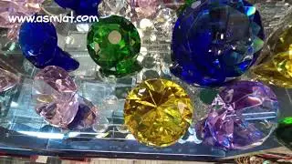 Пресс-папье в форме хрустального алмаза