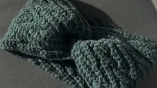 Zimski trak za u&scaron;esa / crochet an winter earband strap by step