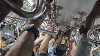 Overcrowded Local Train #viral #shorts #khopoli #train #dailyvlog #struggle #dailylife 
