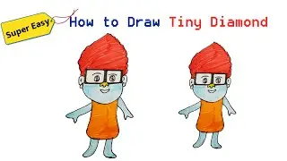How to Draw Tiny Diamond | Easy Drawing Step by Step #drawing