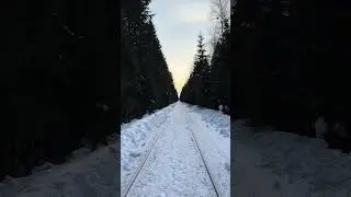 Подъездной путь от станции Латышская!