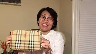 BURBERRY  Pochette from goodwill. REAL or FAKE ???