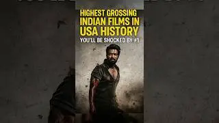 Top 10 Highest Grossing Indian Films In USA History 🔥🤑 #shorts