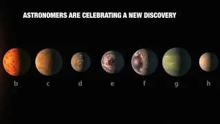 Seven Earth-sized planets by NASA's Spitzer Space Telescope.