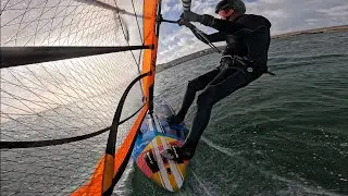 🇬🇧Flymount Test Run! Portland Windsurfing, Sunday 31 Aug 2025