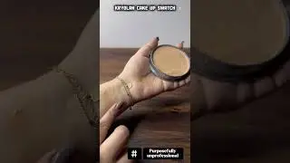 ✨ Kryolan Cake Up Swatch | Full Coverage Foundation Test #swatches #shorts