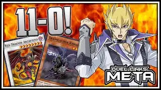 11-0! NEW Top Tier Potential! Red Dragon Resonator! Jack Atlas Deck! [Yu-Gi-Oh! Duel Links]