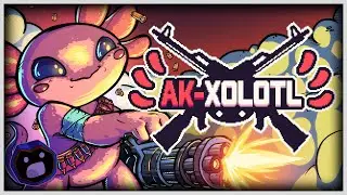 NEW TOP DOWN WAVE BASED SHOOTER!  |  AK-Xolotl Steam Demo Festival 2021